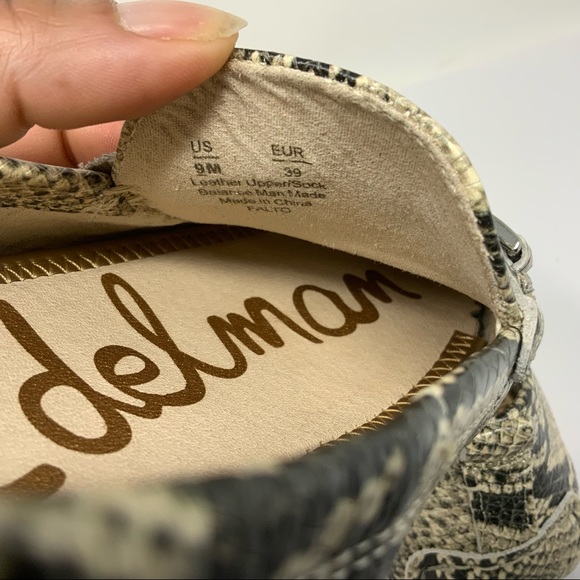 Sam Edelman Animal Print Moccasins-Falto. Size 9. - Picture 5 of 8